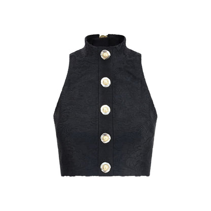 Balmain Baroque crop Top