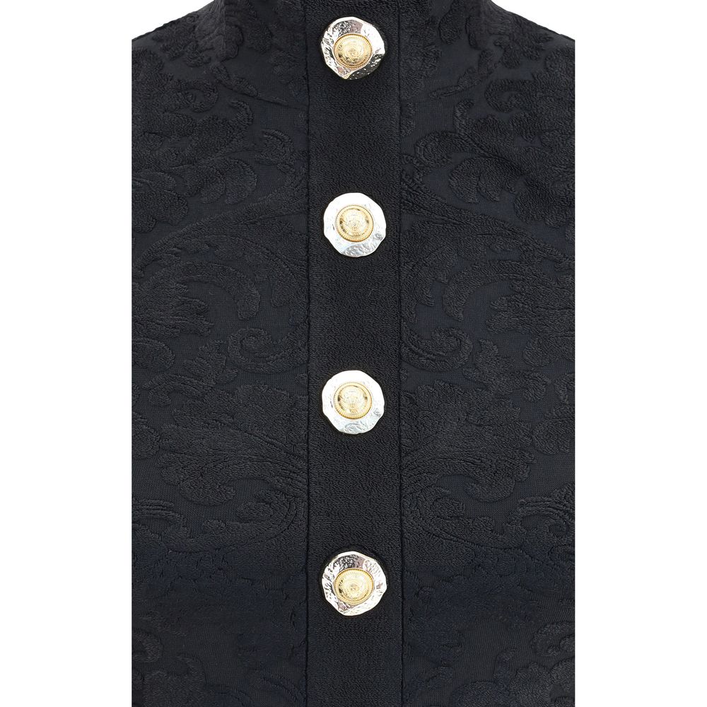 Balmain Baroque crop Top