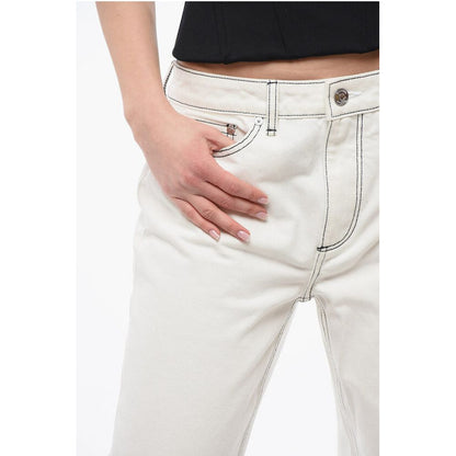 Burberry Straight-Fit Denims with Contrasting Stitching 20cm