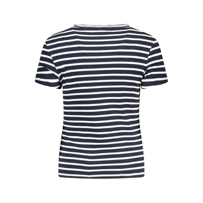 Tommy Hilfiger Blue Cotton Tops & T-Shirt
