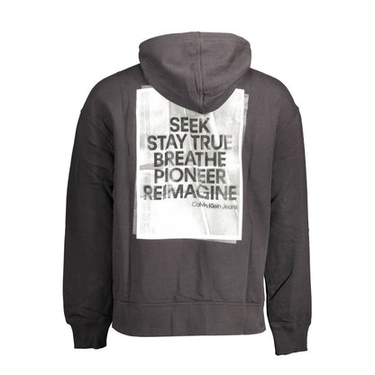 Calvin Klein Black Cotton Sweatshirt
