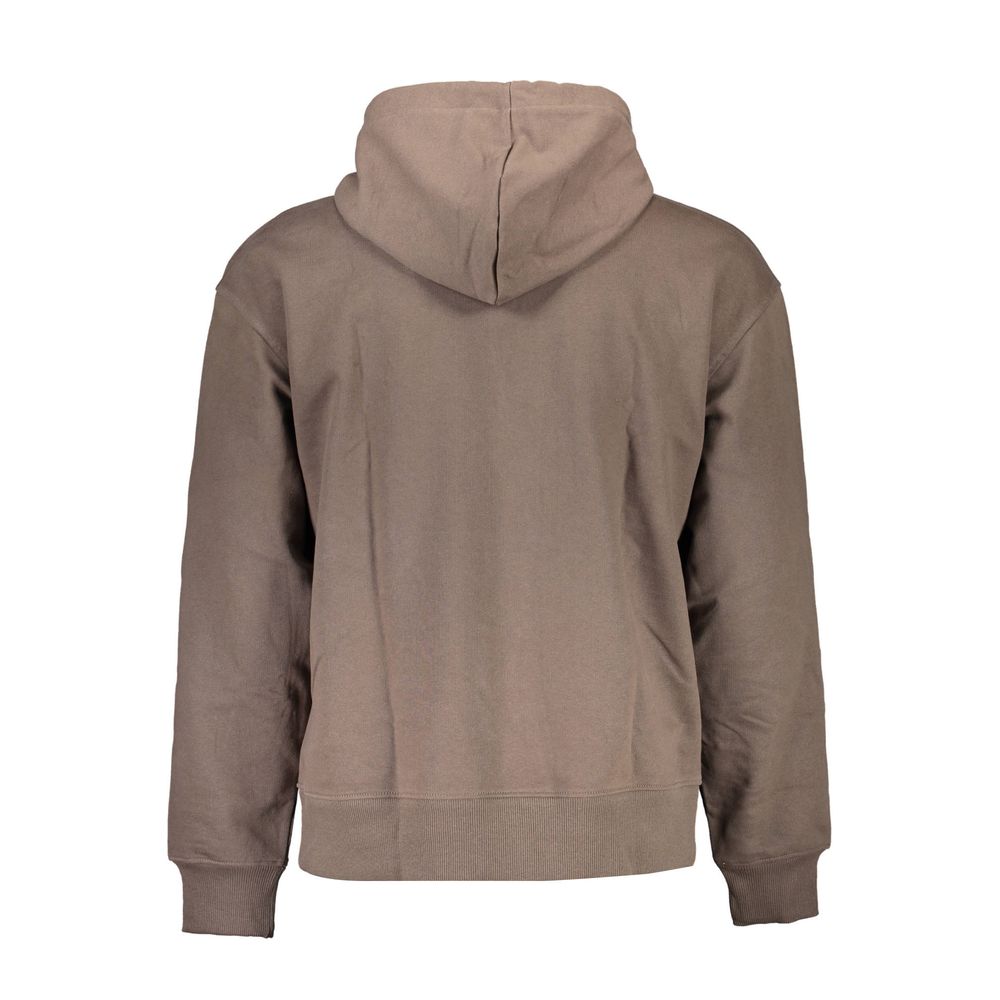 Calvin Klein Brown Cotton Sweatshirt