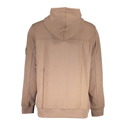 Calvin Klein Brown Cotton Sweatshirt