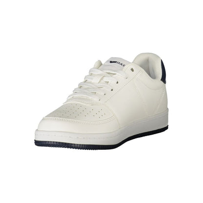 Gas White Polyester Women Sneaker
