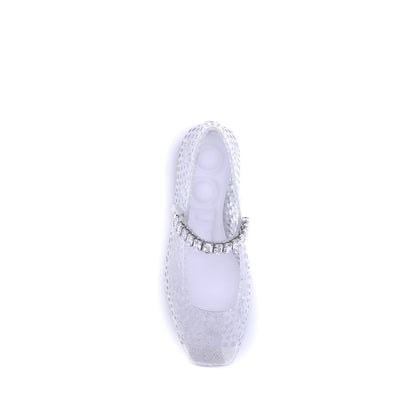 Jimmy Choo Jelly Ballerinas