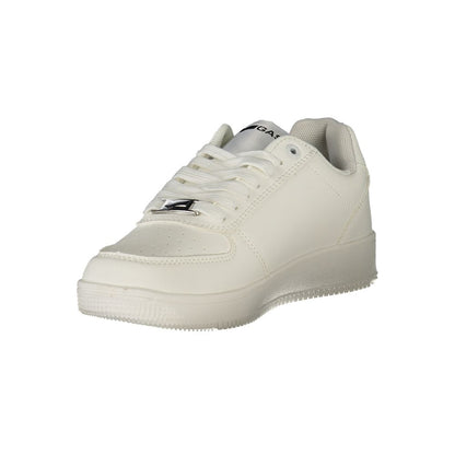 Gas White Polyester Women Sneaker