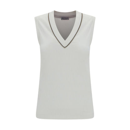 Brunello Cucinelli Ribbed Top