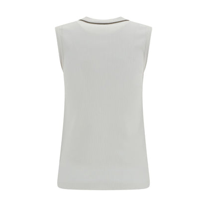 Brunello Cucinelli Ribbed Top