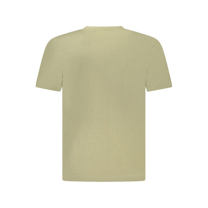 Hugo Boss Green Cotton T-Shirt
