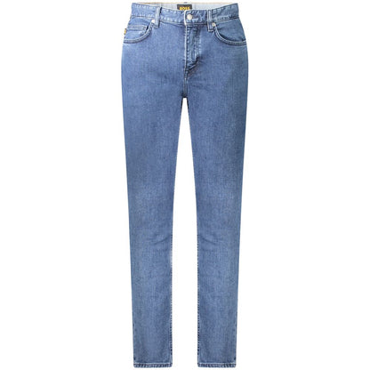 Hugo Boss Blue Cotton Jeans & Pant