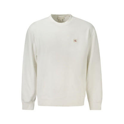 Calvin Klein White Cotton Sweater