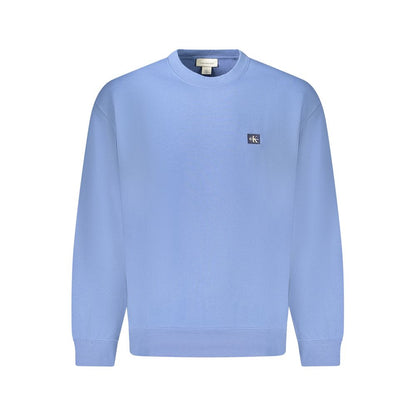 Calvin Klein Blue Cotton Sweater