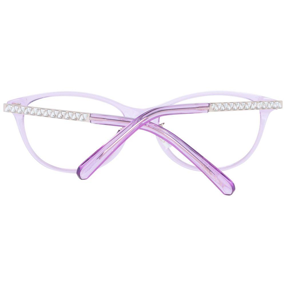 Swarovski Purple Women Optical Frames - PER.FASHION