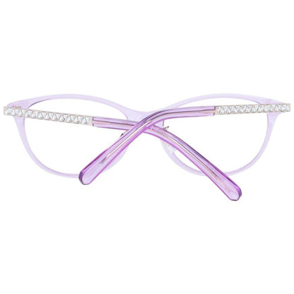 Swarovski Purple Women Optical Frames - PER.FASHION