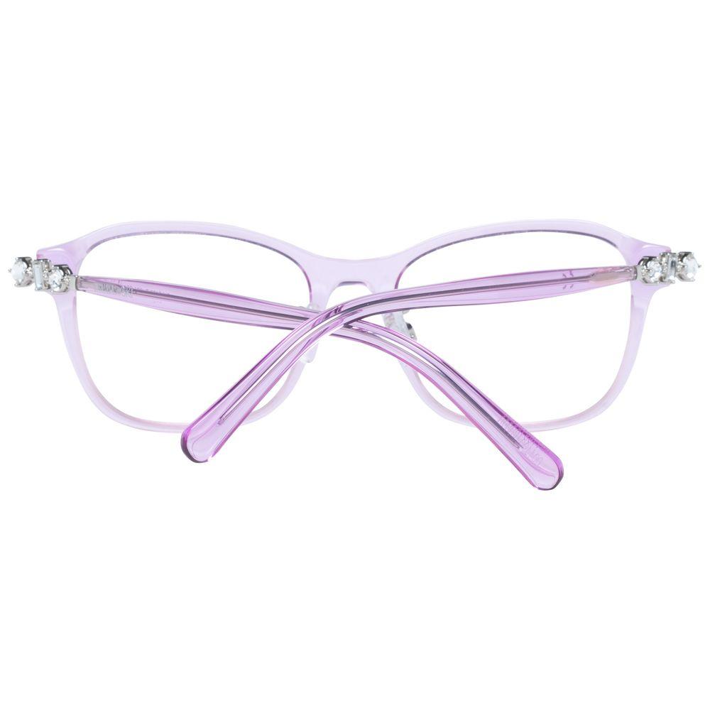 Swarovski Purple Women Optical Frames - PER.FASHION