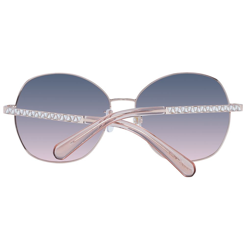 Swarovski Rose Gold Women Sunglasses