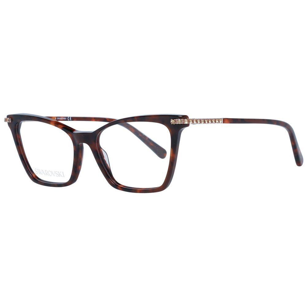 Swarovski Brown Women Optical Frames - PER.FASHION