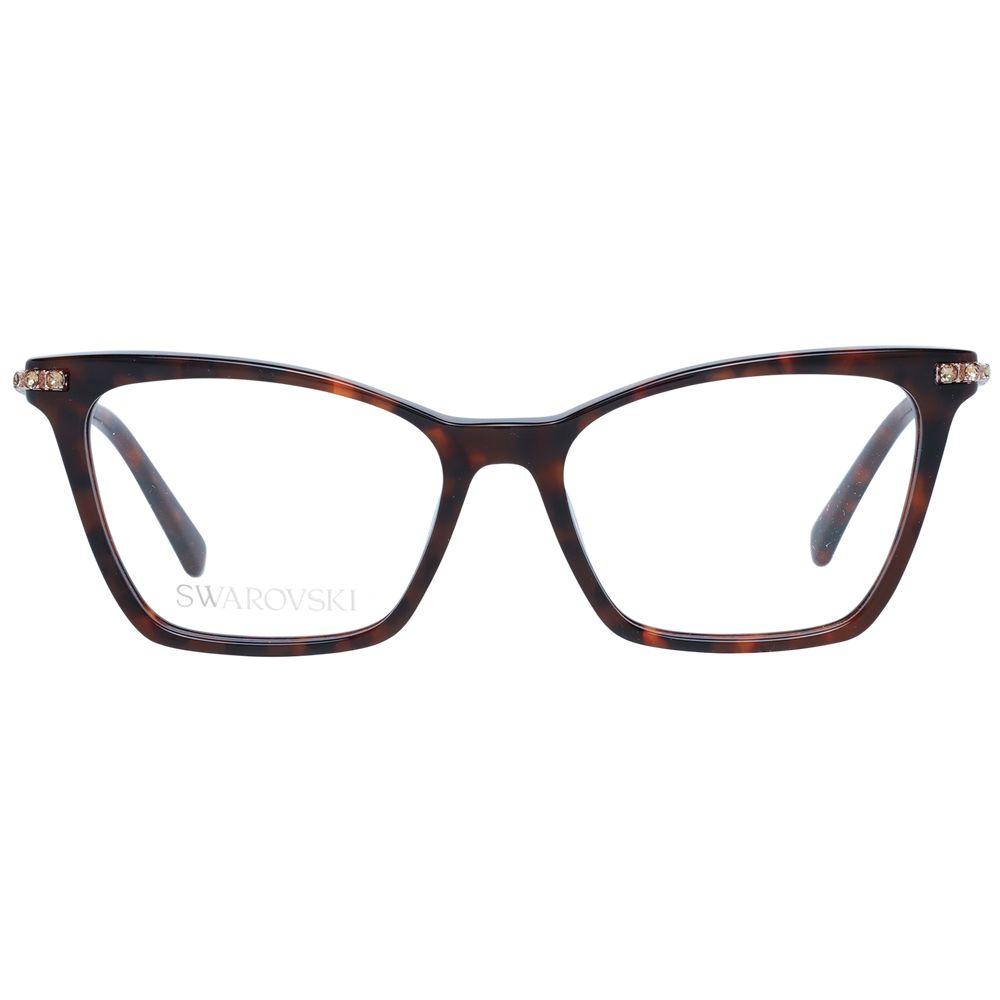 Swarovski Brown Women Optical Frames - PER.FASHION