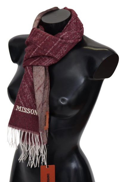 Missoni Elegant Cashmere Fringed Scarf - PER.FASHION