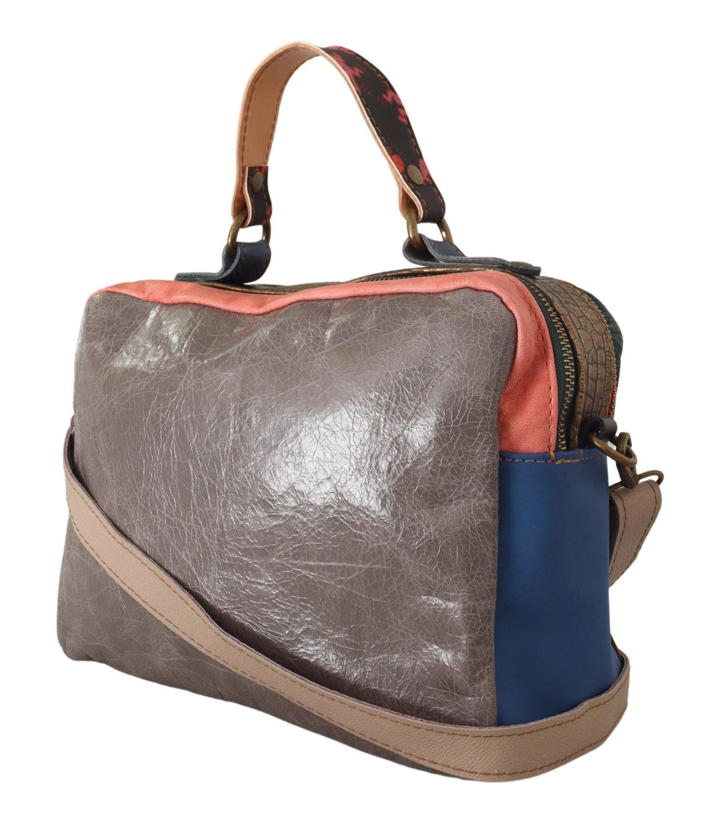 EBARRITO Chic Multicolor Leather Shoulder Bag - PER.FASHION