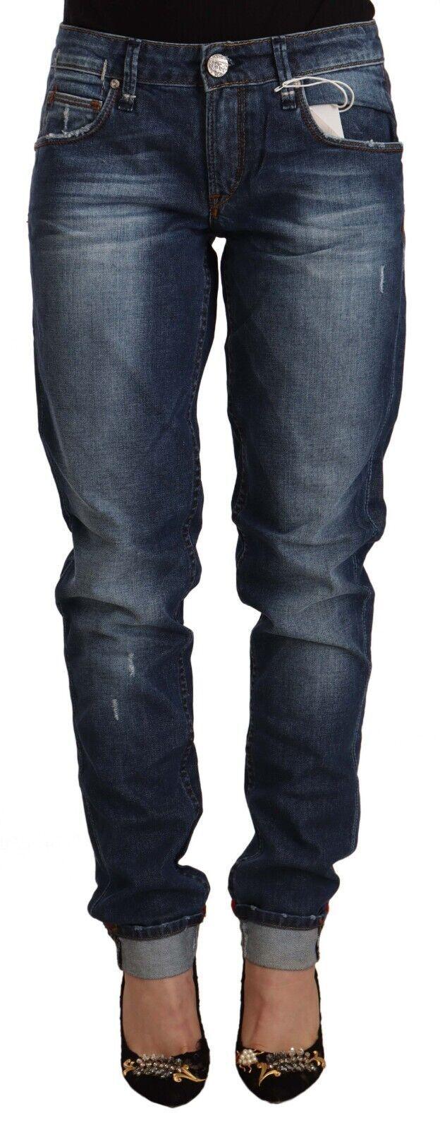 Acht Chic Skinny Fit Cotton Blend Denim - PER.FASHION