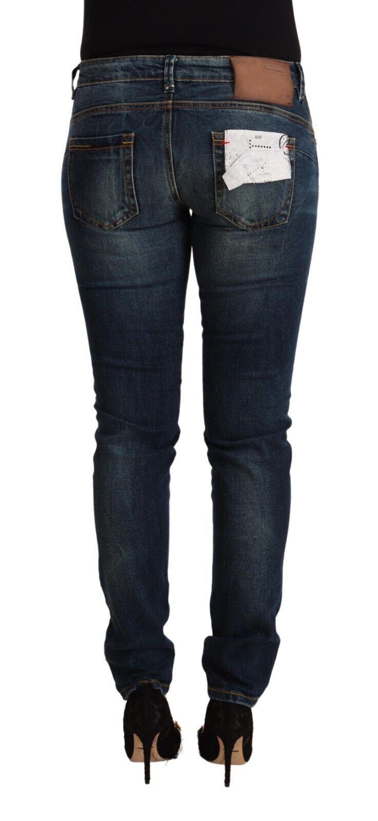 Acht Chic Slim-Fit Low Waist Skinny Jeans - PER.FASHION
