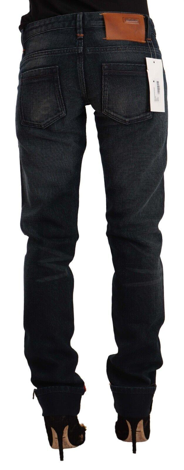 Acht Sleek Black Washed Skinny Jeans - PER.FASHION