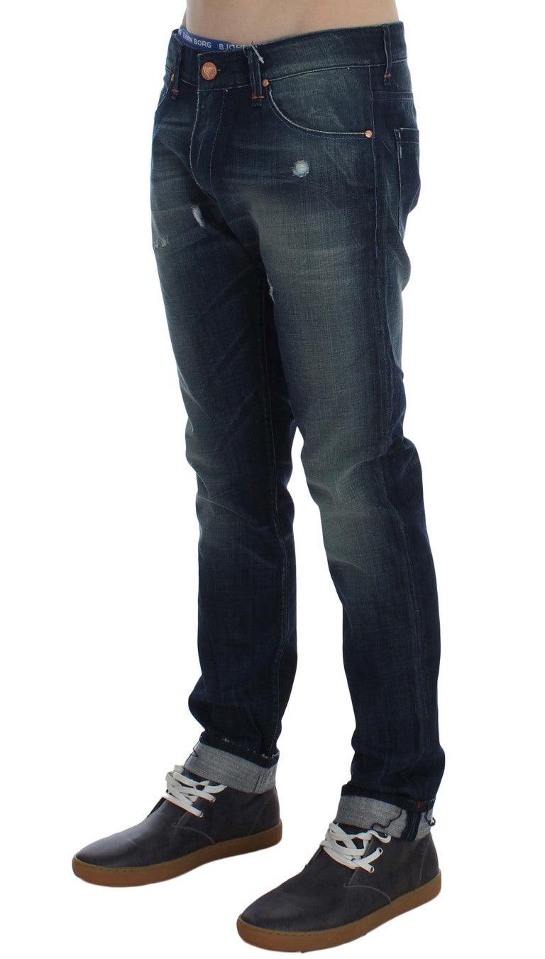 Acht Sleek Slim Fit Italian Denim Jeans - PER.FASHION