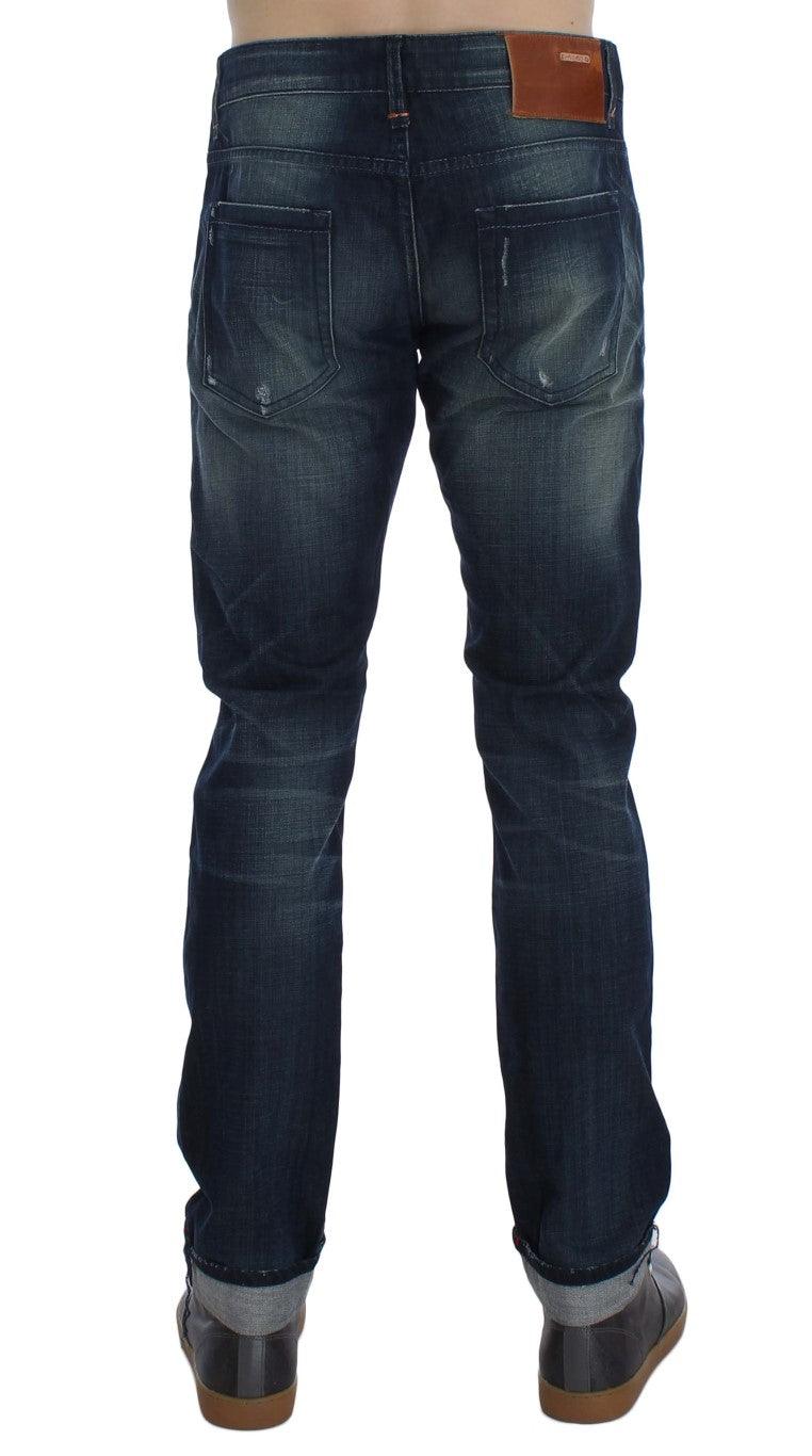 Acht Sleek Slim Fit Italian Denim Jeans - PER.FASHION