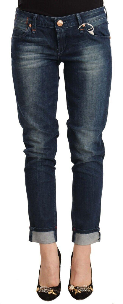 Acht Sophisticated Skinny Blue Jeans - PER.FASHION