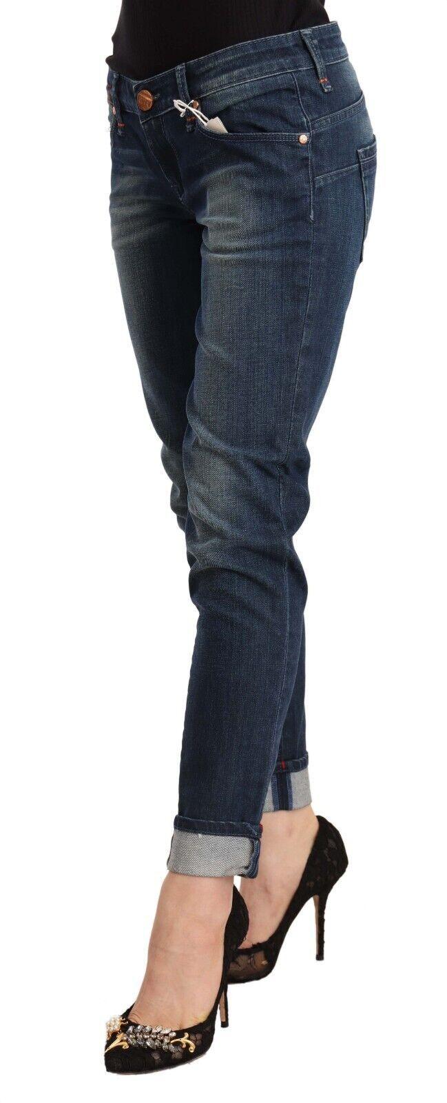 Acht Sophisticated Skinny Blue Jeans - PER.FASHION