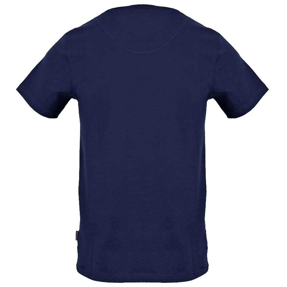 Aquascutum Blue Cotton T-Shirt - PER.FASHION