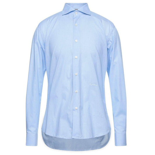 Aquascutum Chic Light Blue Oxford Cotton Shirt - PER.FASHION
