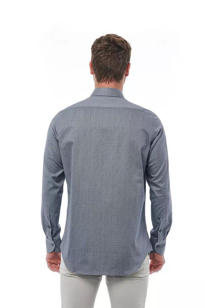 Bagutta Sleek Italian Collar Cotton Shirt - PER.FASHION