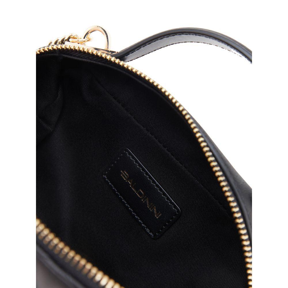 Baldinini Trend Chic Quilted Calfskin Camera Handbag - PER.FASHION