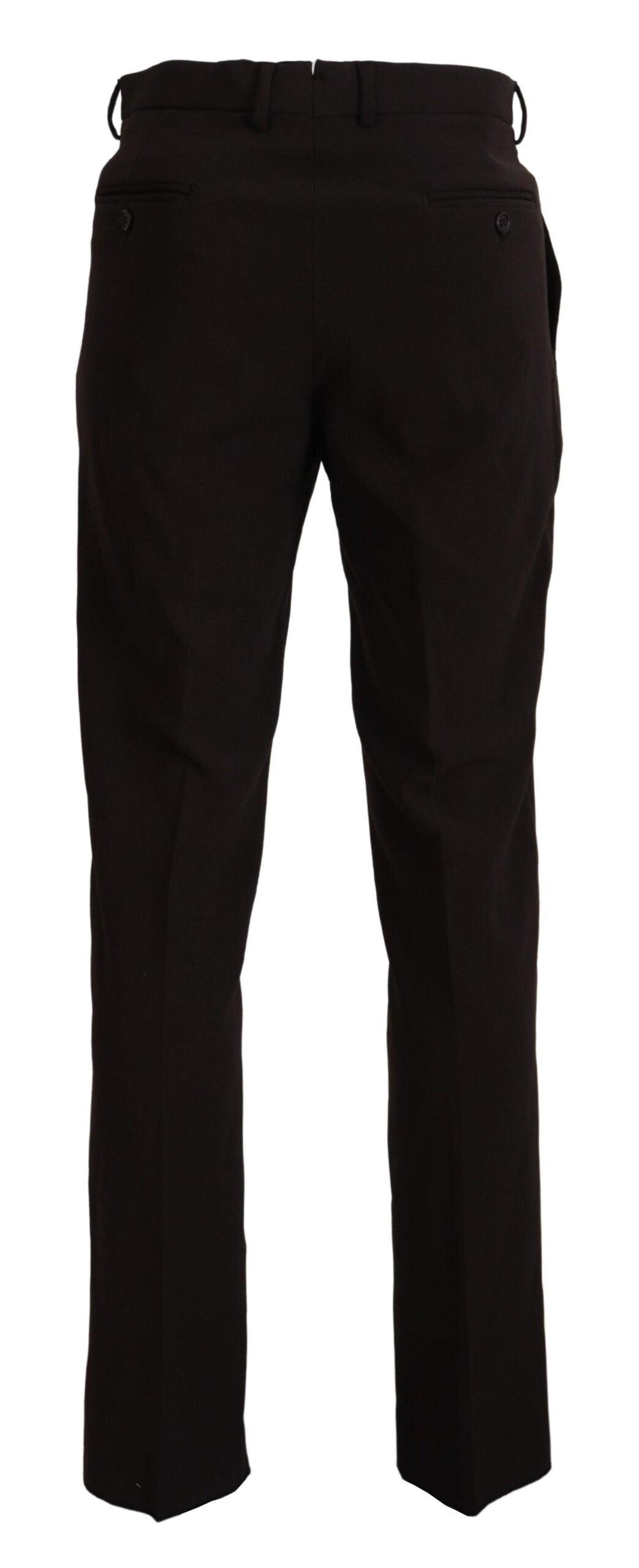 BENCIVENGA Elegant Italian Brown Pants for Men - PER.FASHION