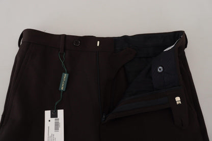 BENCIVENGA Elegant Italian Brown Pants for Men - PER.FASHION