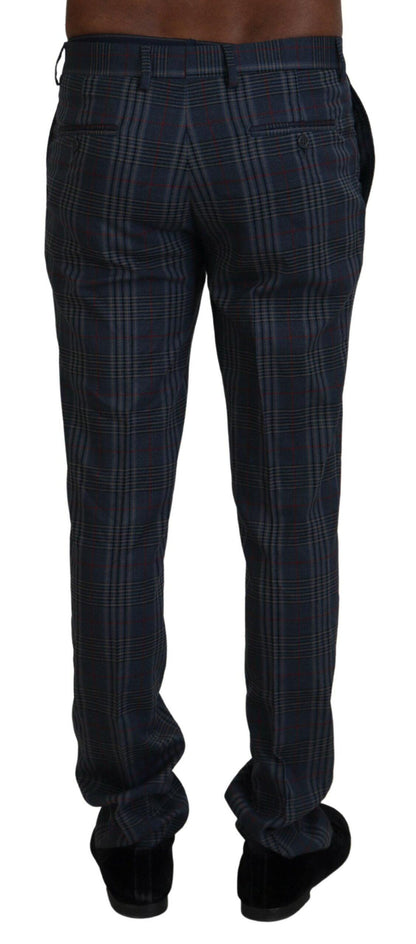BENCIVENGA Elegant Multicolor Pure Wool Trousers - PER.FASHION