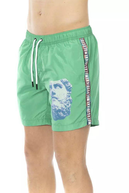 Bikkembergs Degradé Print Swim Shorts With Pockets - PER.FASHION