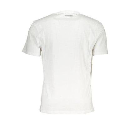 Bikkembergs White Cotton T-Shirt - PER.FASHION