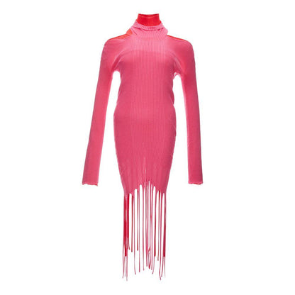 Bottega Veneta Pink Cotton Dress - PER.FASHION