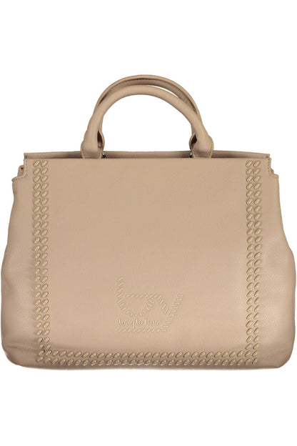 BYBLOS Beige Elegance Dual Compartment Handbag - PER.FASHION