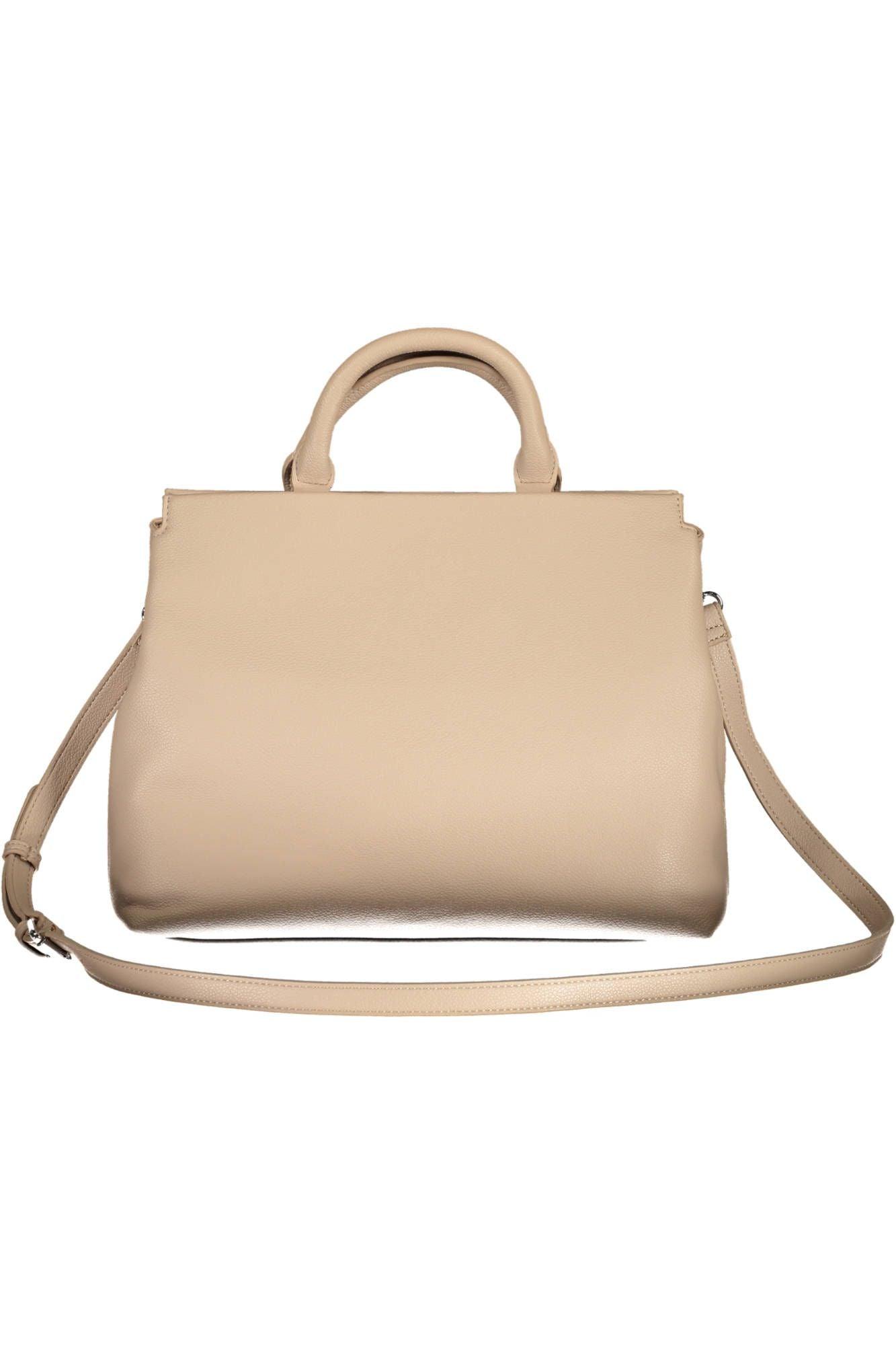 BYBLOS Beige Elegance Dual Compartment Handbag - PER.FASHION