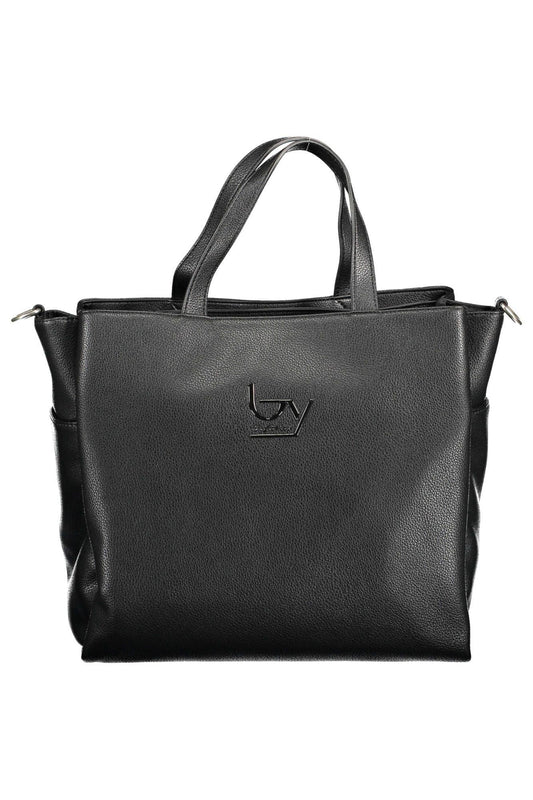 BYBLOS Chic Black Multi-Pocket Handbag - PER.FASHION