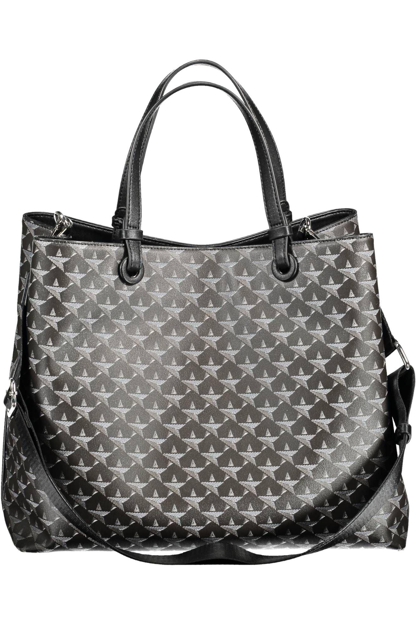 BYBLOS Chic Black Two-Handle Bag with Contrasting Details - PER.FASHION