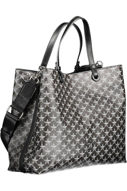 BYBLOS Chic Black Two-Handle Bag with Contrasting Details - PER.FASHION