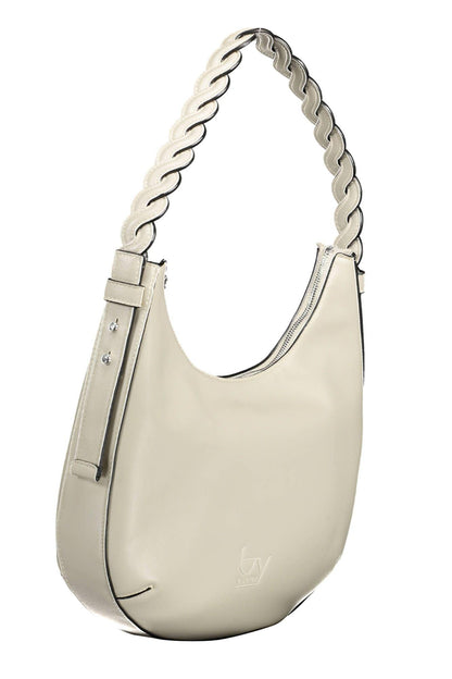 BYBLOS Chic Contrasting Detail White PVC Handbag - PER.FASHION