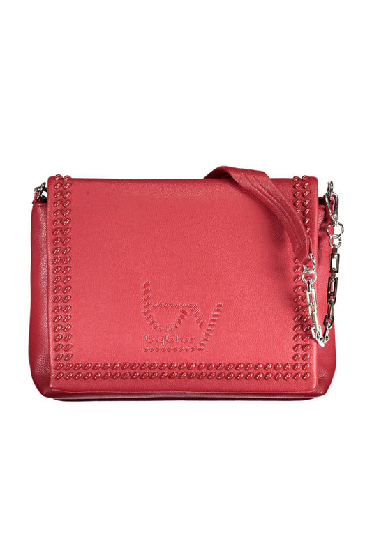 BYBLOS Elegant Red Chain-Strap Shoulder Bag - PER.FASHION