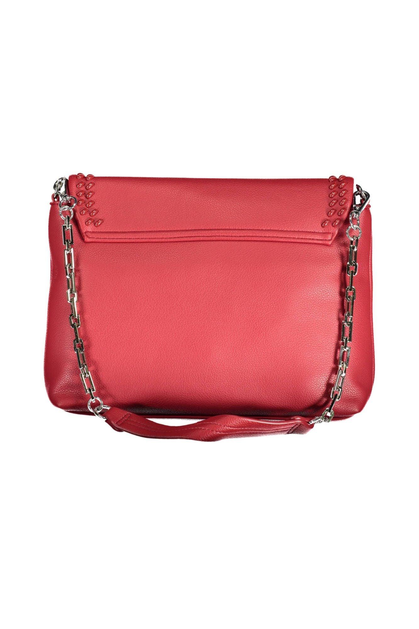 BYBLOS Elegant Red Chain-Strap Shoulder Bag - PER.FASHION