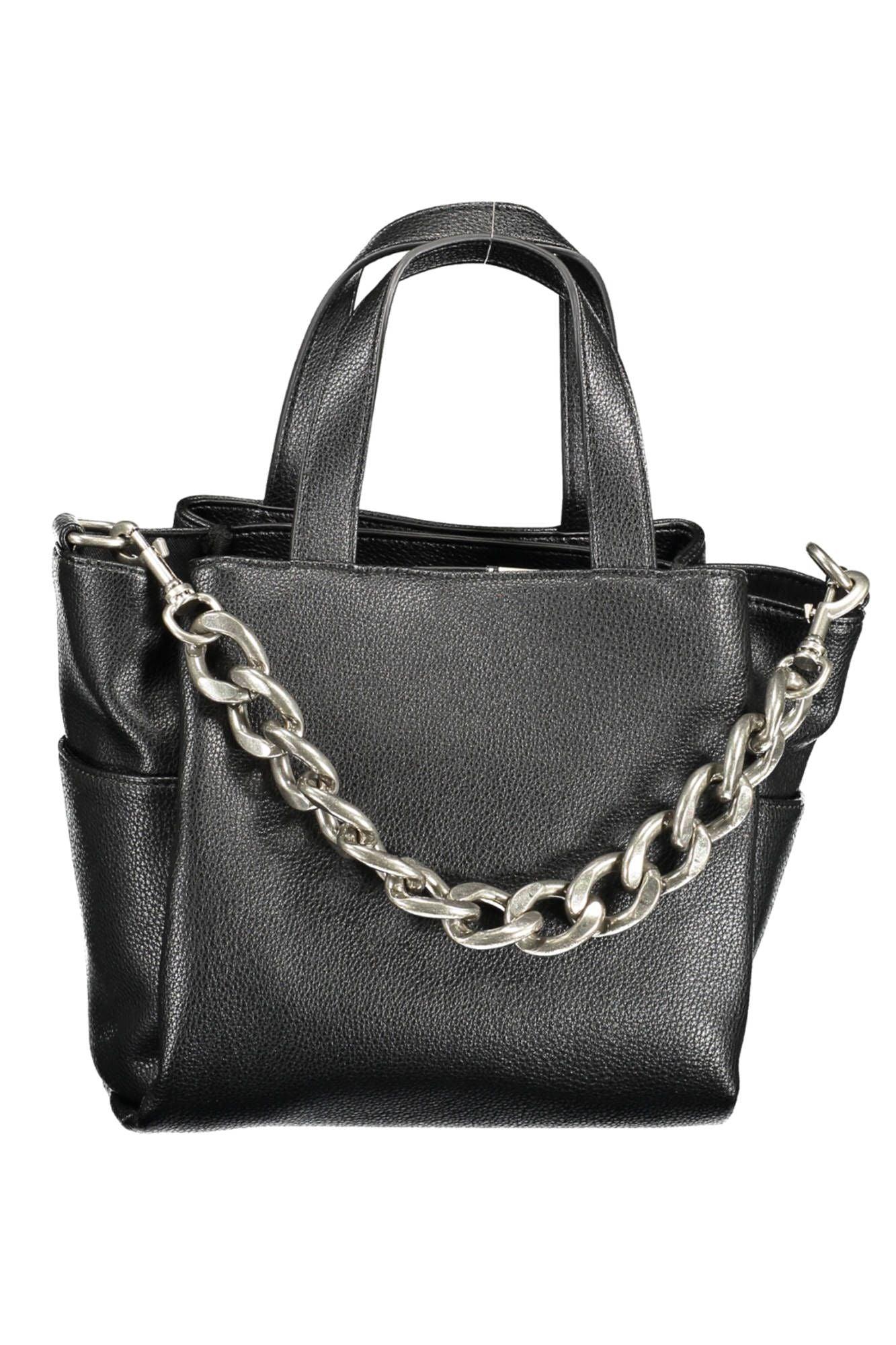 BYBLOS Sleek Black Multi-Pocket Handbag - PER.FASHION